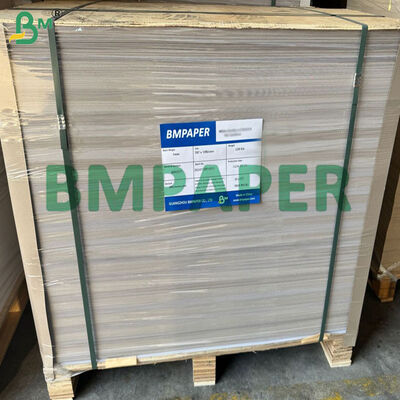 1.0 mm Cartone Duplex Blanco Grosor 700 mm 750 mm x 1000 mm, Ricorso grigio rivestito di bianco