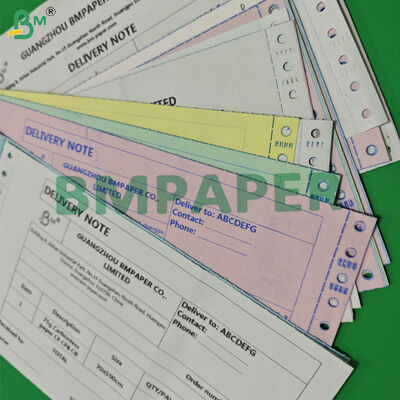 75g CB CFB CF Carta Continua Carbonless 3 veli per Ricevuta di Consegna A4