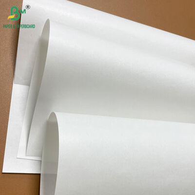 Carta Kraft sbiancata e vetrificata per uso alimentare da 35g 40g 45g in bobine
