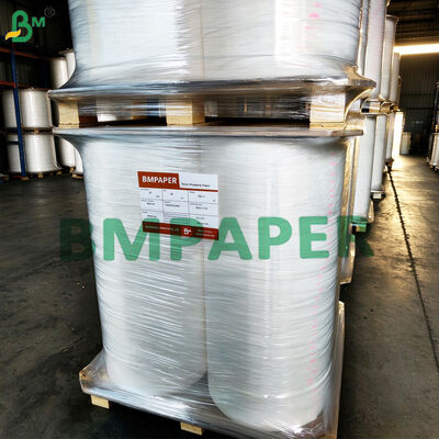24g 28g Food Grade White Straw Wrapping Base Paper For Individually Wrapped Paper Straw, Coffee Stirrer Packaging Sleeve