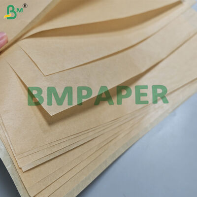 Carta da forno naturale marrone rivestita in silicone da 40 g per cottura antiaderente 600 mm