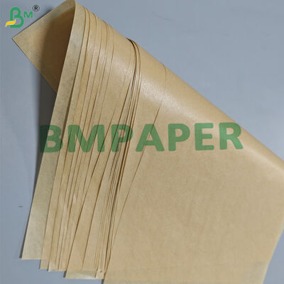 Carta da forno naturale marrone rivestita in silicone da 40 g per cottura antiaderente 600 mm