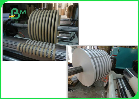 14 mm Medio / interno 120 gm Rollo di carta di paglia 100% riciclato ed eco-friendly