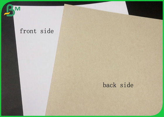 Il FSC ha certificato il lato bianco del bordo duplex rivestito con la parte posteriore di Grey in imballaggio del grande rotolo