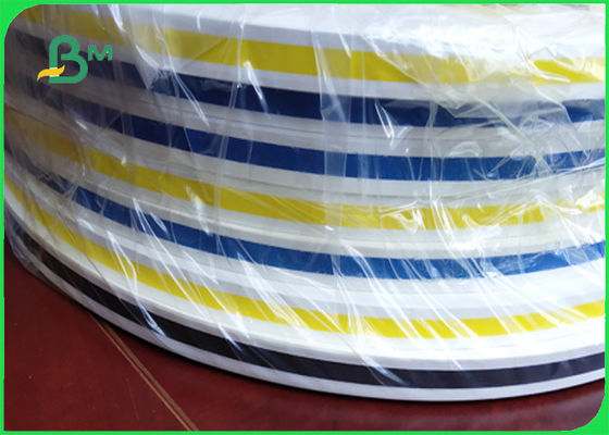 carta di paglia blu 28g & 60g & 120g Rolls stampa della striscia flessibile di FDA & del FSC