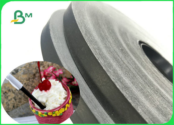 rotolo di carta Slitted nero stampabile del commestibile 60gsm per bere FDA FSC