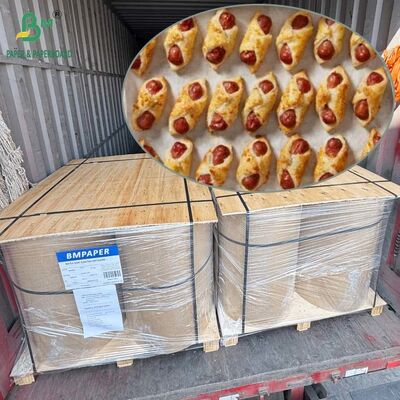 Facile da pelare 40GSM doppio lato rivestito carta di silicone antiaderente