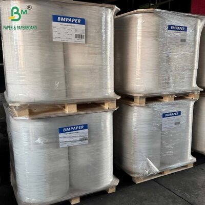 Carta per avvolgimento di cannucce 28mm x 6000m 26gsm per imballaggio di cannucce usa e getta