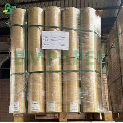 600mm Ampia confezione Kraft Paper Rolls 50mm Core 60gsm 80gsm