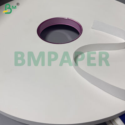 24mm 27mm White Cigarette Paper Rolls 25gm Food Grade Striped Wrapping Paper
