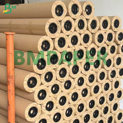 90 pollici 72 pollici perforato Brown Kraft Paper Rolls 80, lunghezze personalizzate, buchi rotondi
