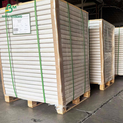 350 gm 400 gm Spessore elevato Copertina bianca brillante senza rivestimento Carta senza legno in foglio